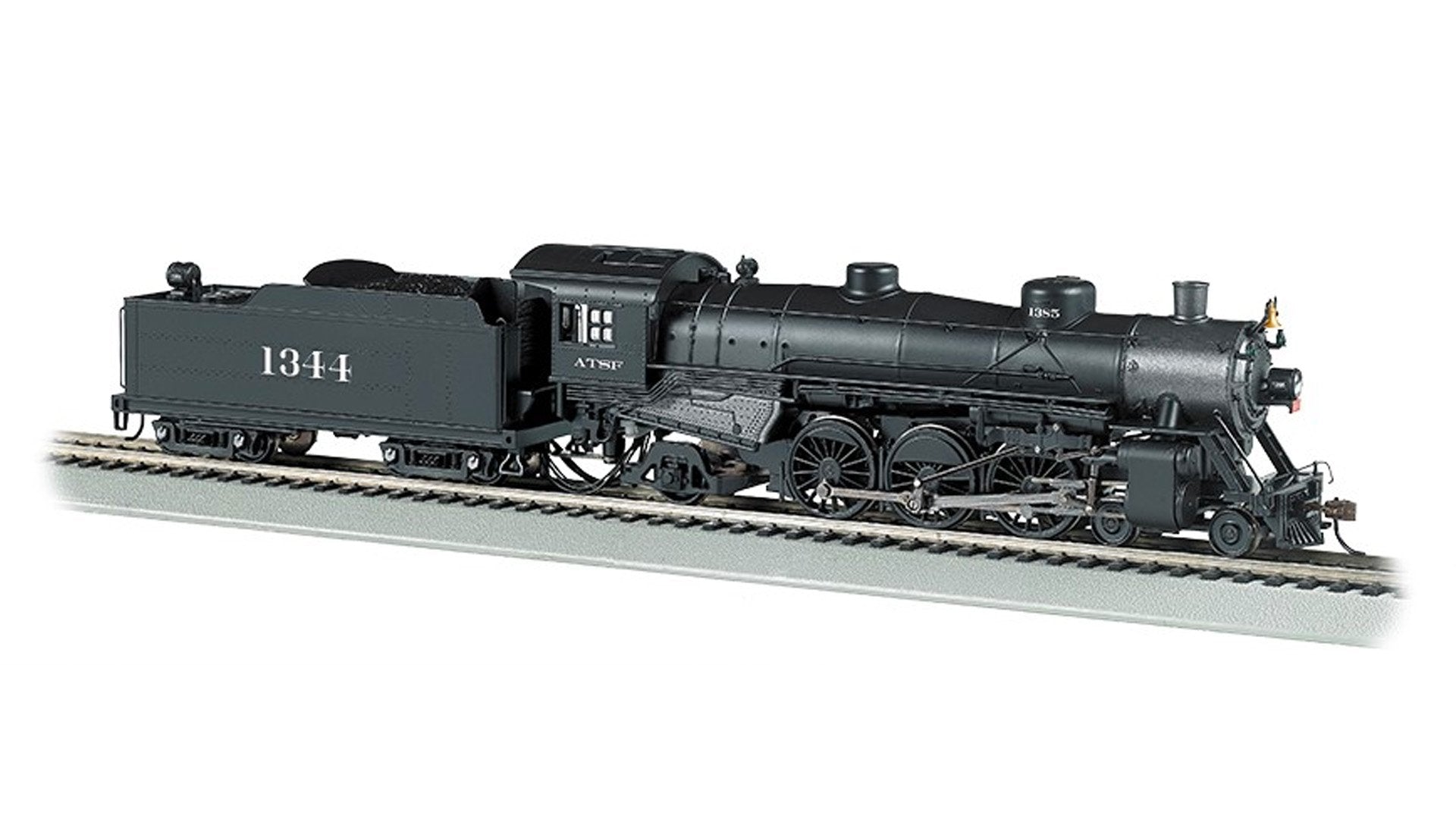 Bachmann Santa Fe #1344 USRA 4-6-2 LightPacific Loco. HO Scale