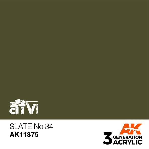 AK Interactive Acrylic Slate No.34