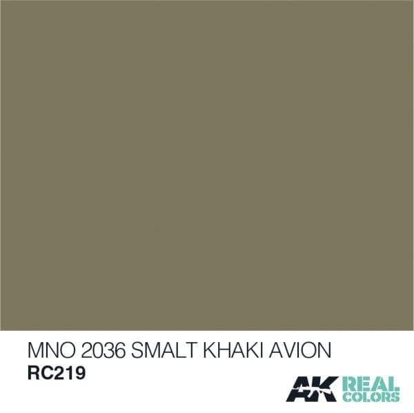 AK Interactive Real Colours Mno 2036 Smalt Khaki Avion 10ml