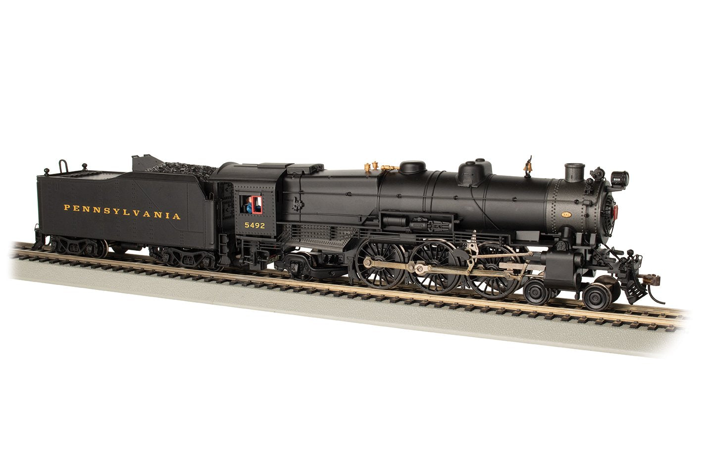 Bachmann Penn. RR #5492 K4 4-6-2 PacificLoco Pre War Slat Pilot,  HO