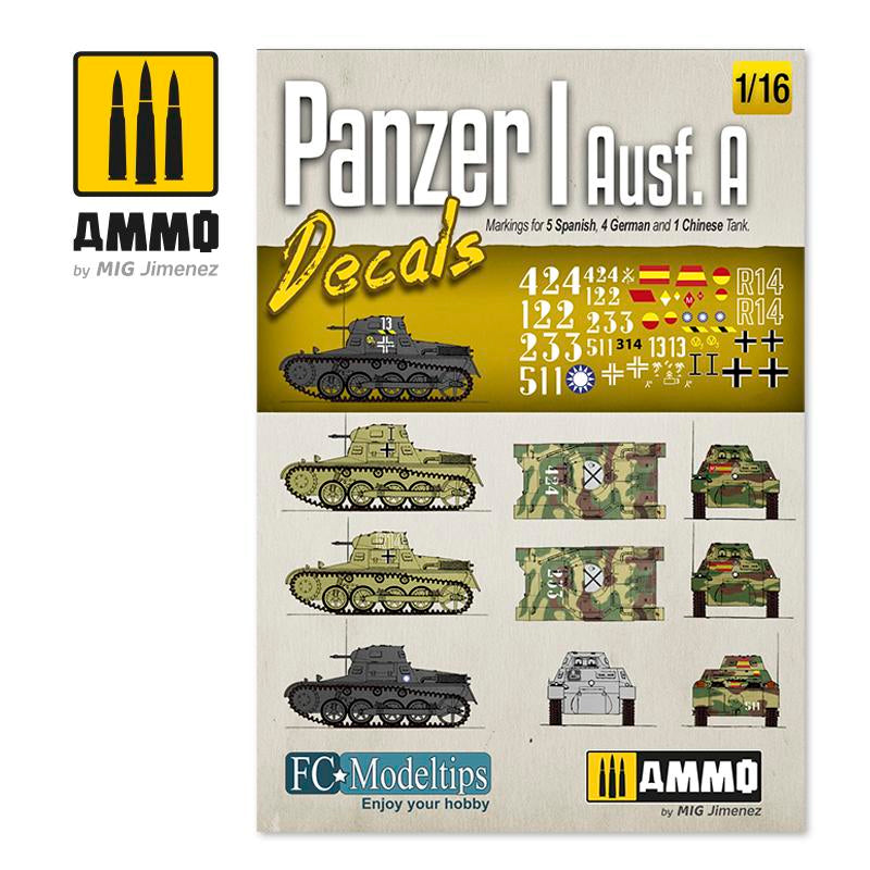 Ammo Panzer I Ausf. A. Decals 1/16