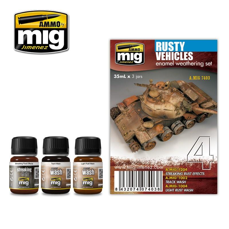 Ammo Rusty Vehicles Set