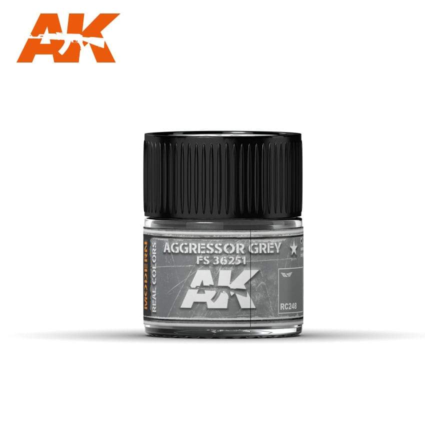 AK Interactive Real Colours Aggressor Grey FS 36251 10ml