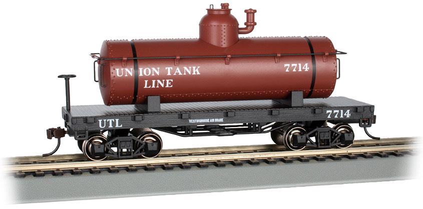 Bachmann Union Tank Line #7714 Old TimeTank Car, HO Scale