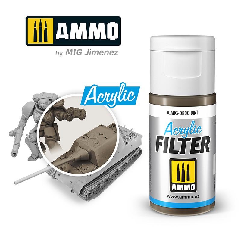 Ammo Acrylic Filter Dirt