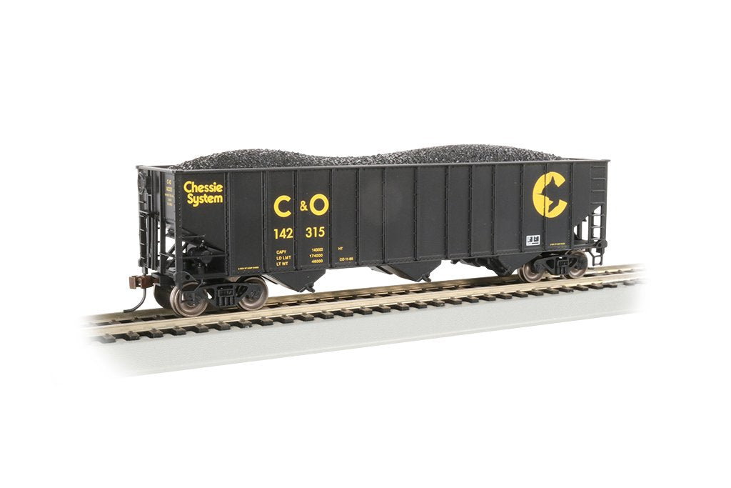 Bachmann Chessie System (C&O) #142315 45ft 3-Bay 100 Ton Hopper. HO