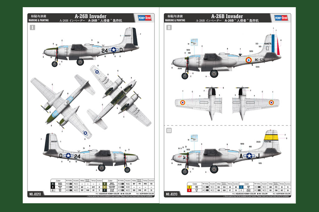 Hobbyboss 1:32 A-26B Invader