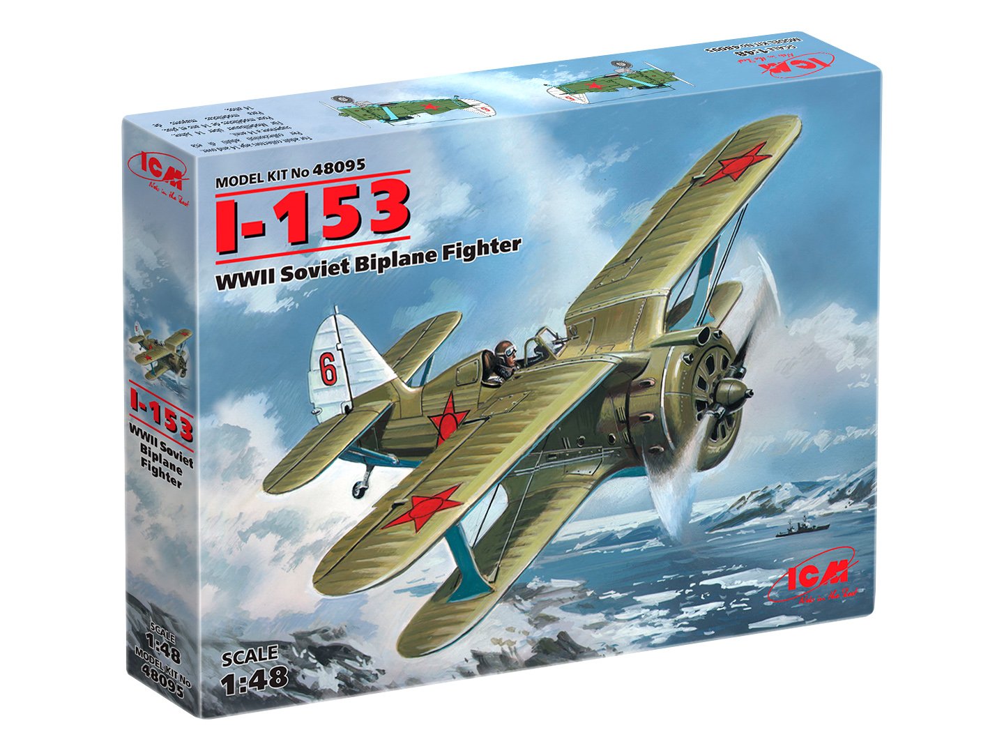 ICM 1:48 I-153 Chaika