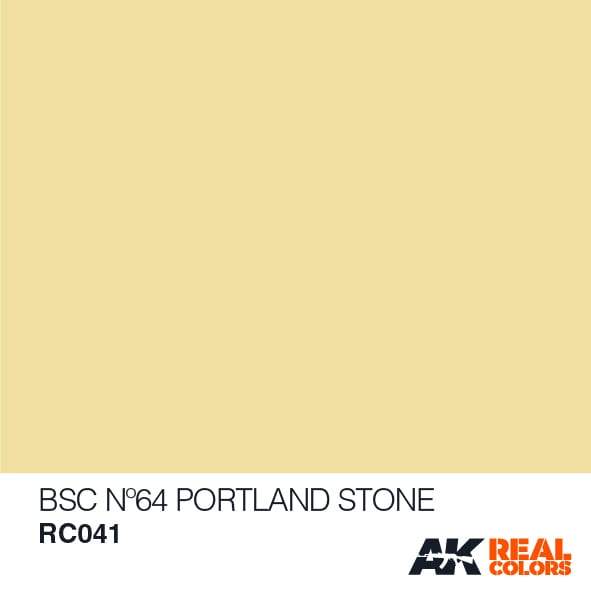 AK Interactive Real Colours Bsc Nº64 Portland Stone 10ml