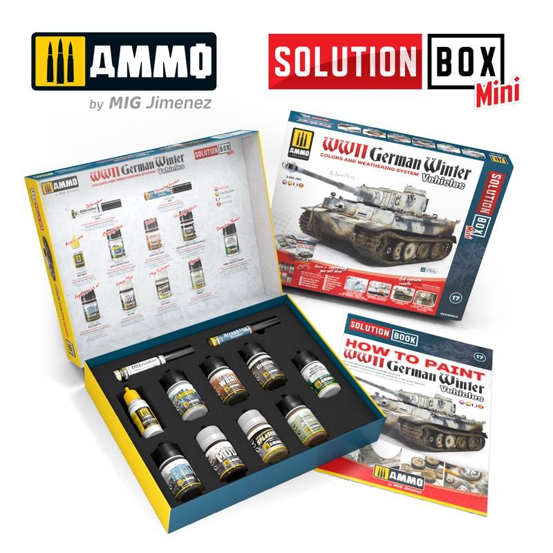 Ammo Solution Box Mini #17 WWII German Winter Vehicles