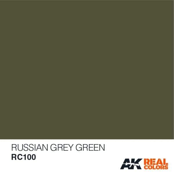 AK Interactive Real Colours Russian GreyGreen 10ml