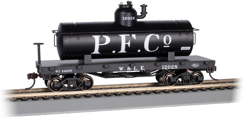 Bachmann, Wheeling & Lake Erie #12028, Old Time Tank Car, HO Scale