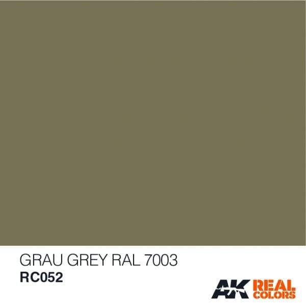 AK Interactive Real Colours Grau-Grey RAL 7003 (RLM 02) 10ml