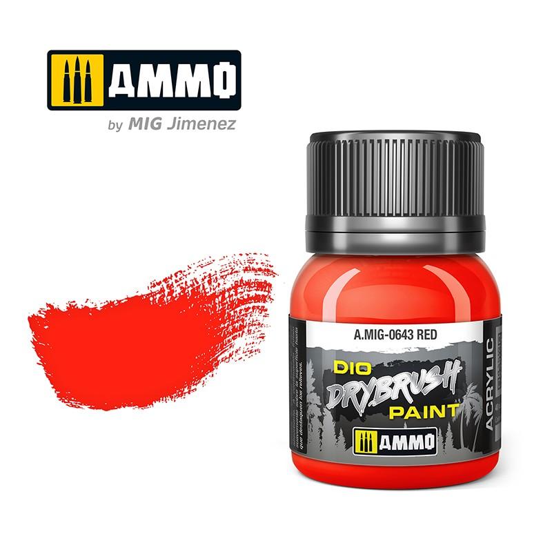 Ammo Drybrush Red 40ml