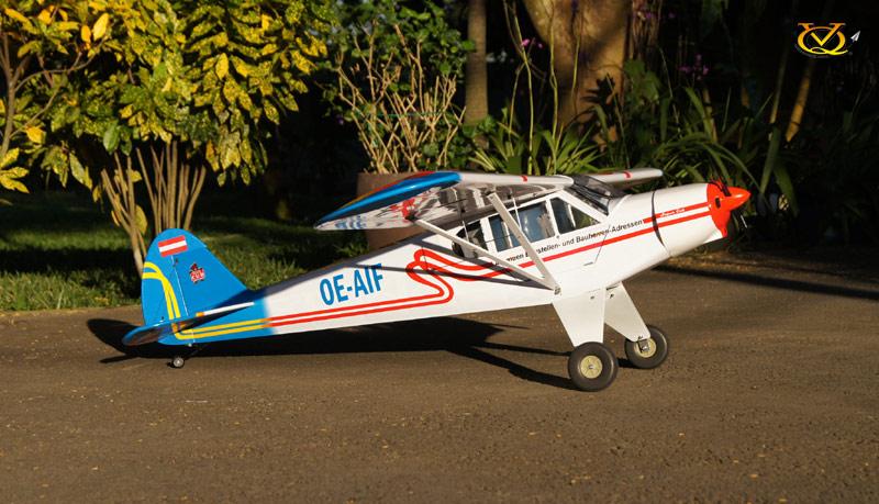 VQ Models Super Cub 46-62 4C/EP AustriaVers.1620mm WS, 5Ch RC