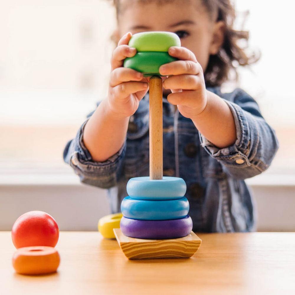 Melissa and Doug Rainbow Stacker