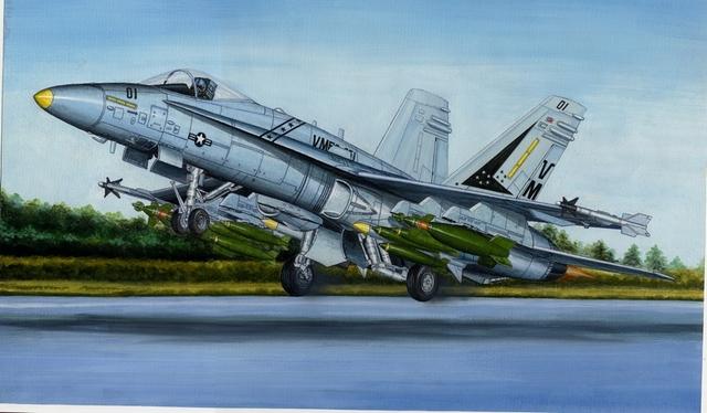 Hobbyboss 1:48 F/A-18A Hornet