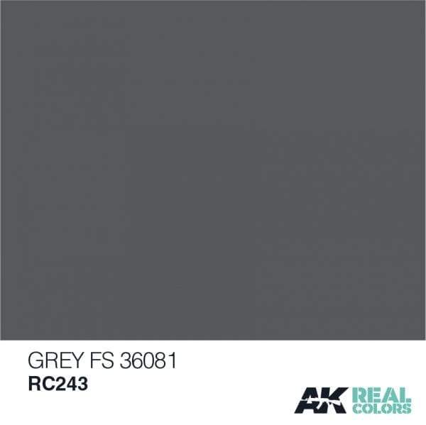 AK Interactive Real Colours Grey FS 36081 10ml