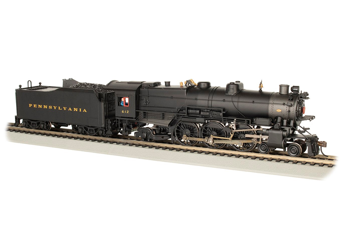 Bachmann Penn. RR #612 K4 4-6-2 PacificLoco Post War Modern Pilot HO