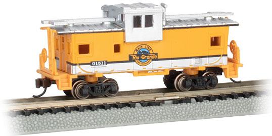 Bachmann Rio Grande #1511, 36ft Wide Vision Caboose, N Scale