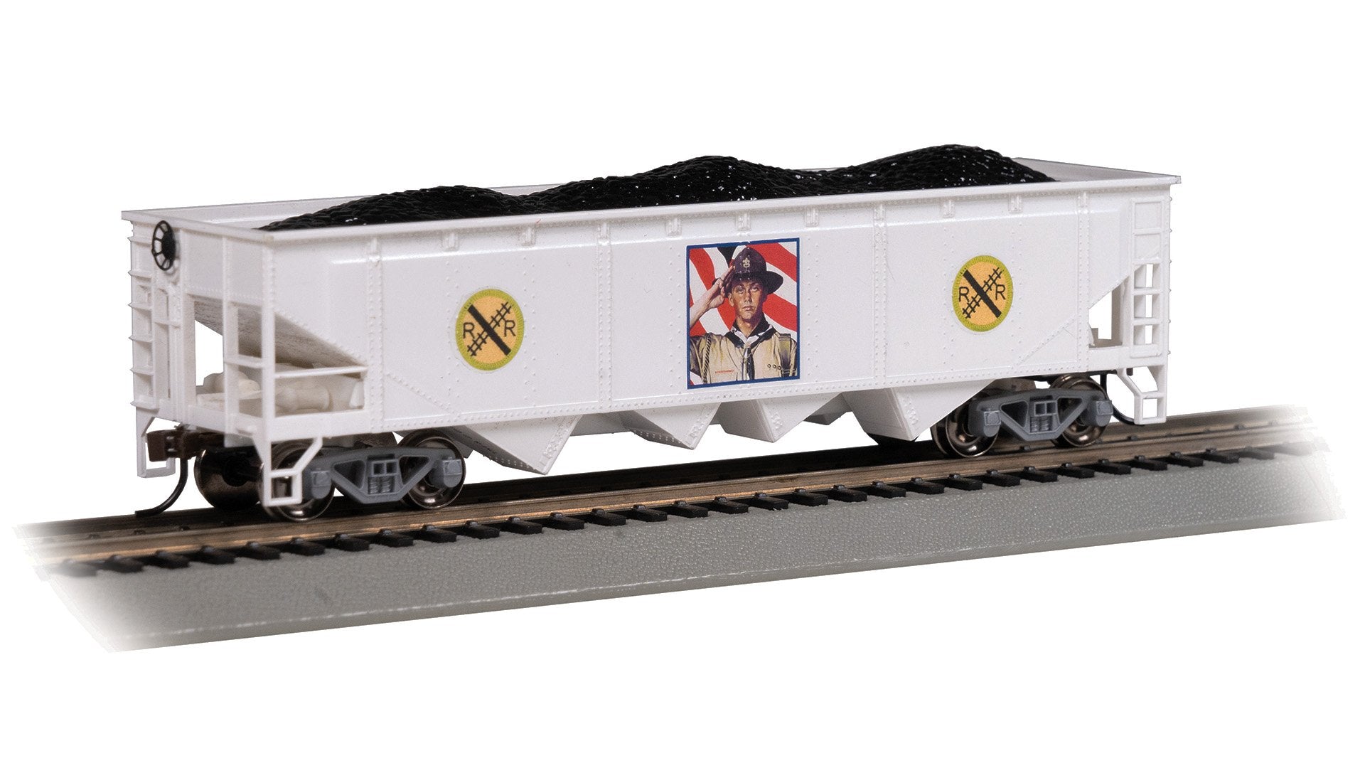 Bachmann Boy Scouts Of America - Merit Badge HO Scale 40 Quad Hopper