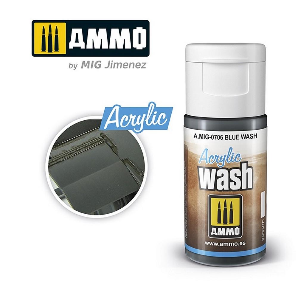 Ammo Acrylic Wash Blue