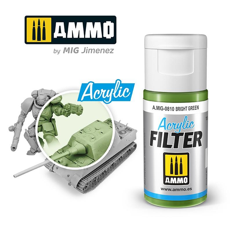 Ammo Acrylic Filter Bright Green