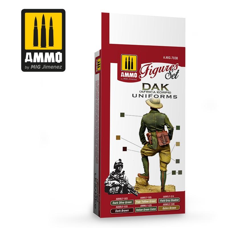 Ammo DAK Uniforms (Africa Korps) Figures-Set