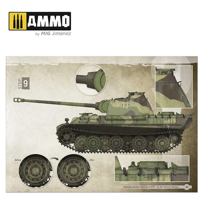 Ammo Illustrated Weathering Guide WWII Late German Vehicles