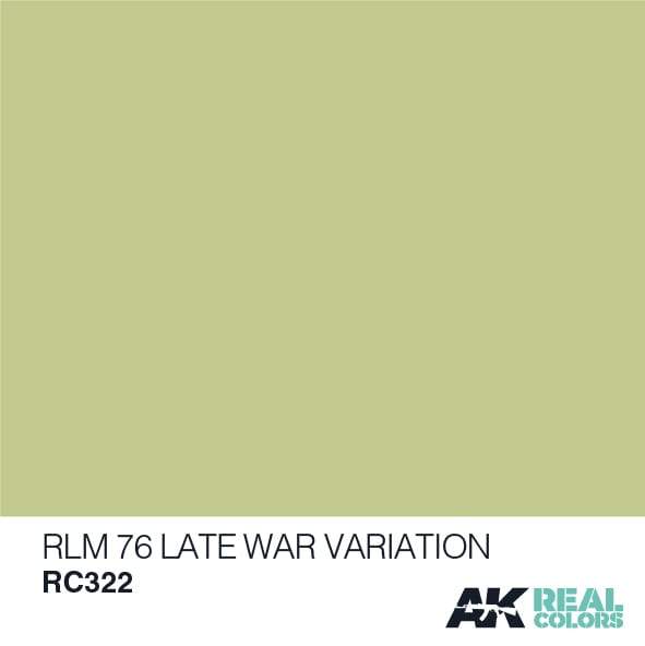 AK Interactive Real Colours RLM 76 LateWar Variation 10ml