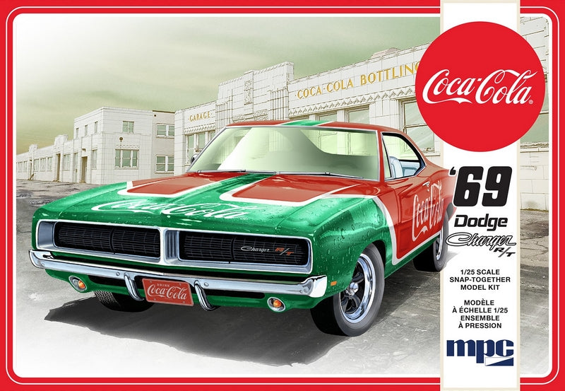 MPC 1969 Dodge Charger Rt Coca Cola Snap