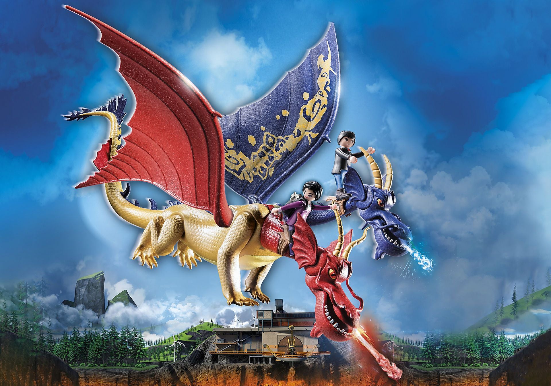 Playmobil Dragons: The Nine Realms Wu &Wei with Jun